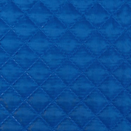 Стьобана підкладкова тканина Т190 синя + синтепон 80  мал. 1